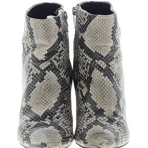 Marc Fisher Snakeskin Pattern Ankle Booties